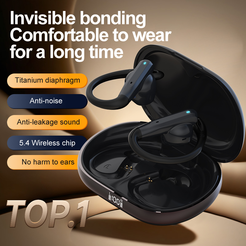 Wireless Earbuds Tws - Nieuwste TWS-hoofdtelefoon met dubbele microfoon, ENC,