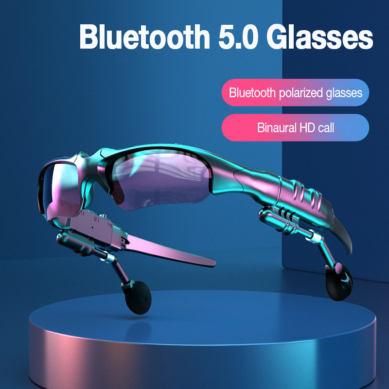 Bluetooth Headset On Ear - 5.0 stereo-oortelefoon Draadloze headset met microfoon