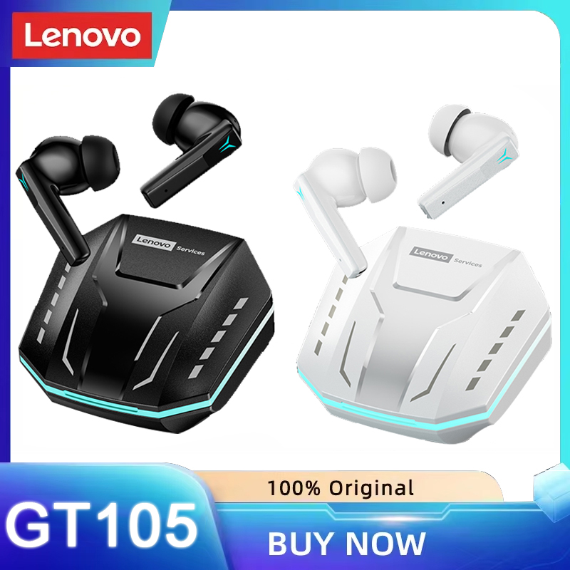 Gaming Headset Rgb - Lenovo GT105 Gaming draadloze oordopjes Bluetooth6.0