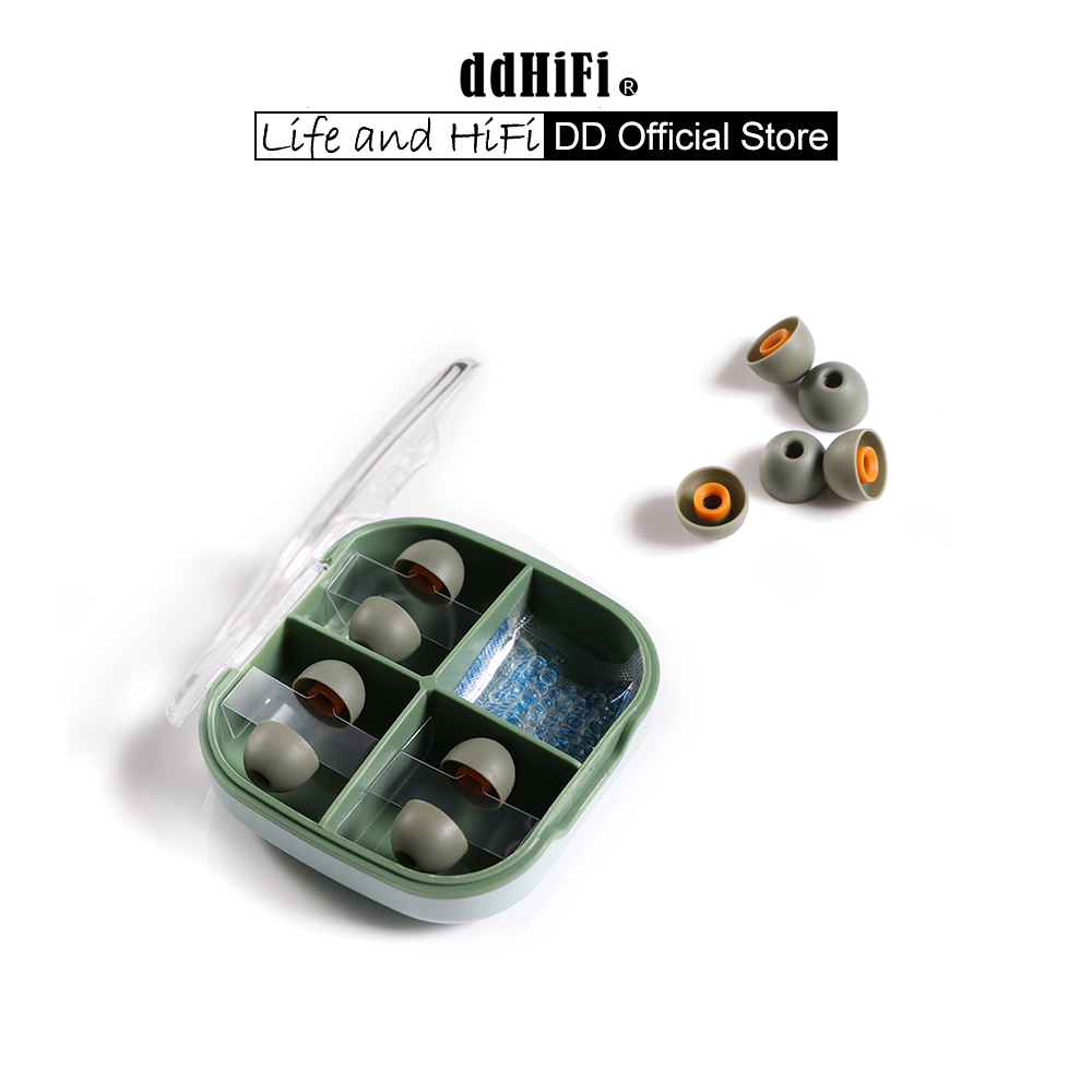 Silicone Ear Tip Replacement - DD ddHiFi ST35 D-Tips IEM oordopjes,