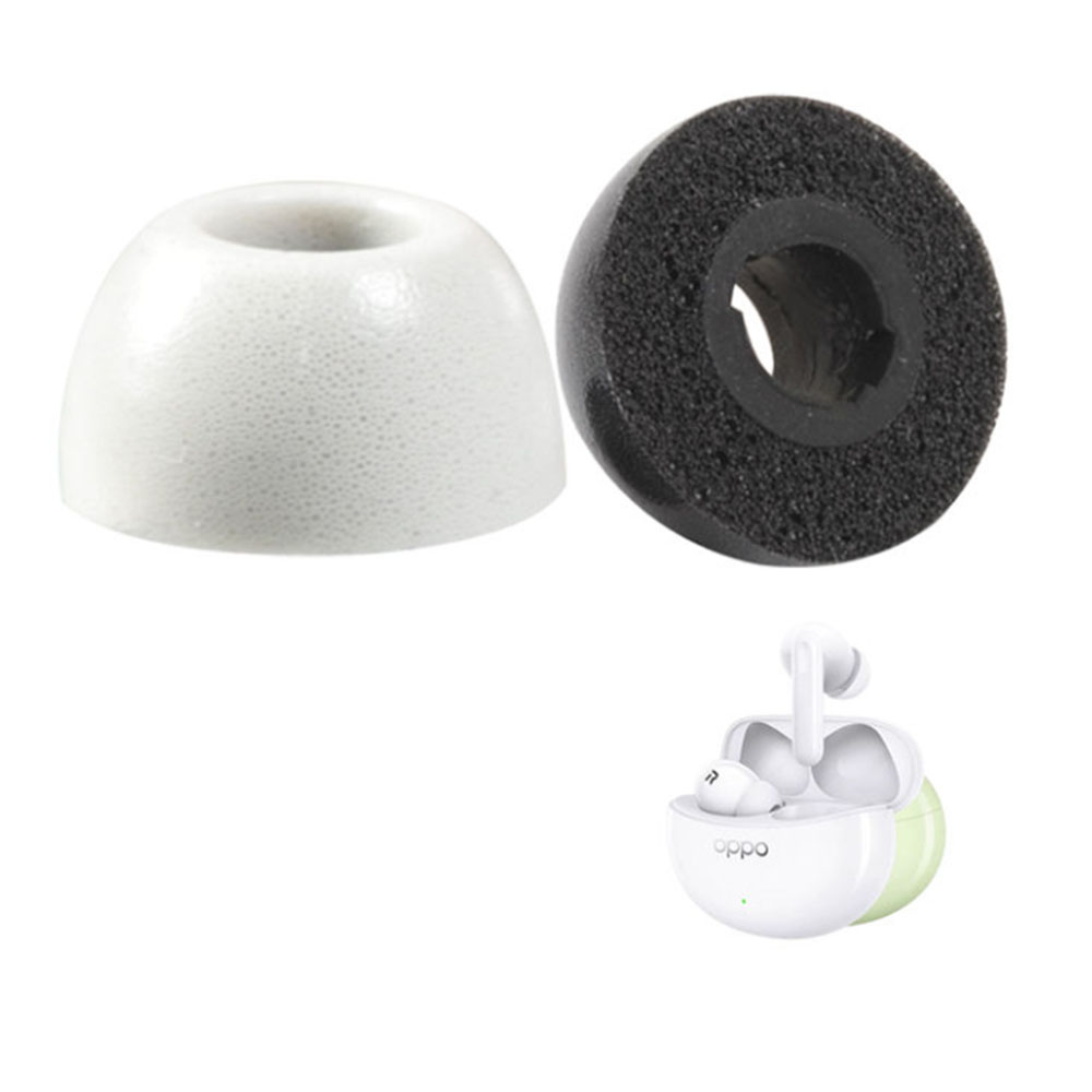 Earphone Foam Tip - 6 Stuks Traagschuim Tips Voor Oppo