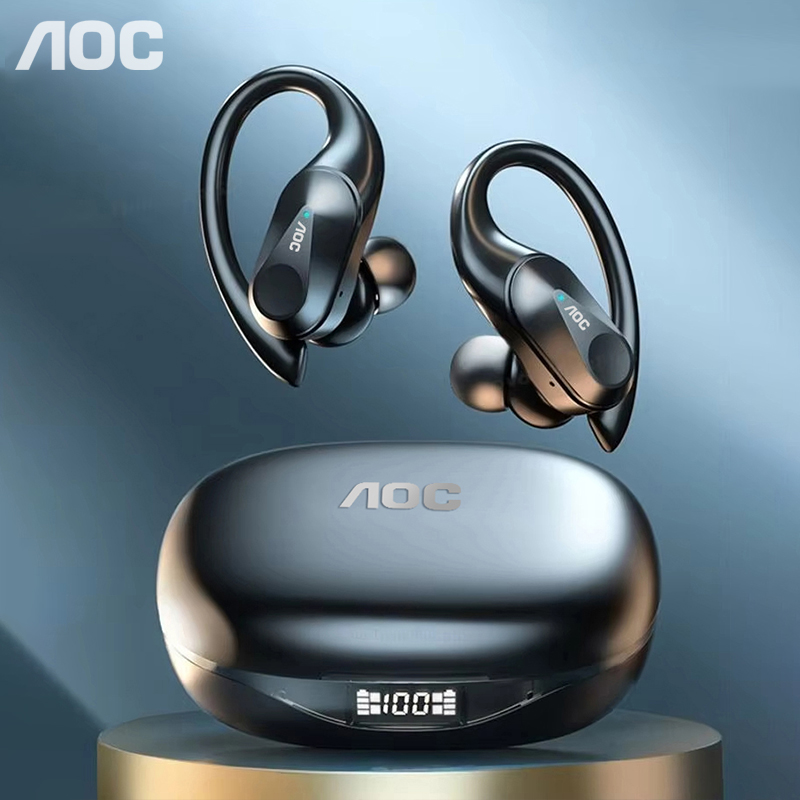 Sports Earphone Hook - Choice AOC Sport-headset Draadloze Bluetooth 6.0-oortelefoon