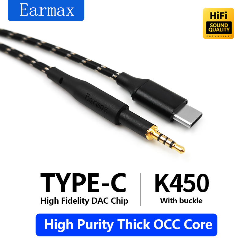 Usb C Earphone - Voor AKG Q460 K480 K450 K452