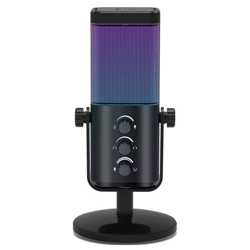 Gaming Headset Rgb - ABZZ-RGB Gaming-microfoon USB-C met ruisonderdrukking en