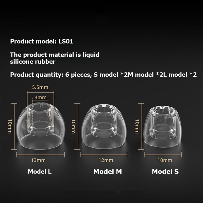 A41Z-siliconen oordopjes voor  - Silicone Ear Tip Replacement recensie en prijs
