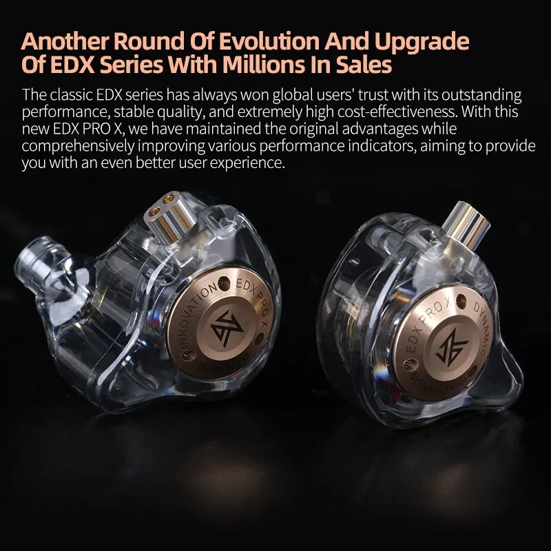 KZ EDX PRO X Bedrade koptelefo - Audiophile Headphone Wired recensie en prijs
