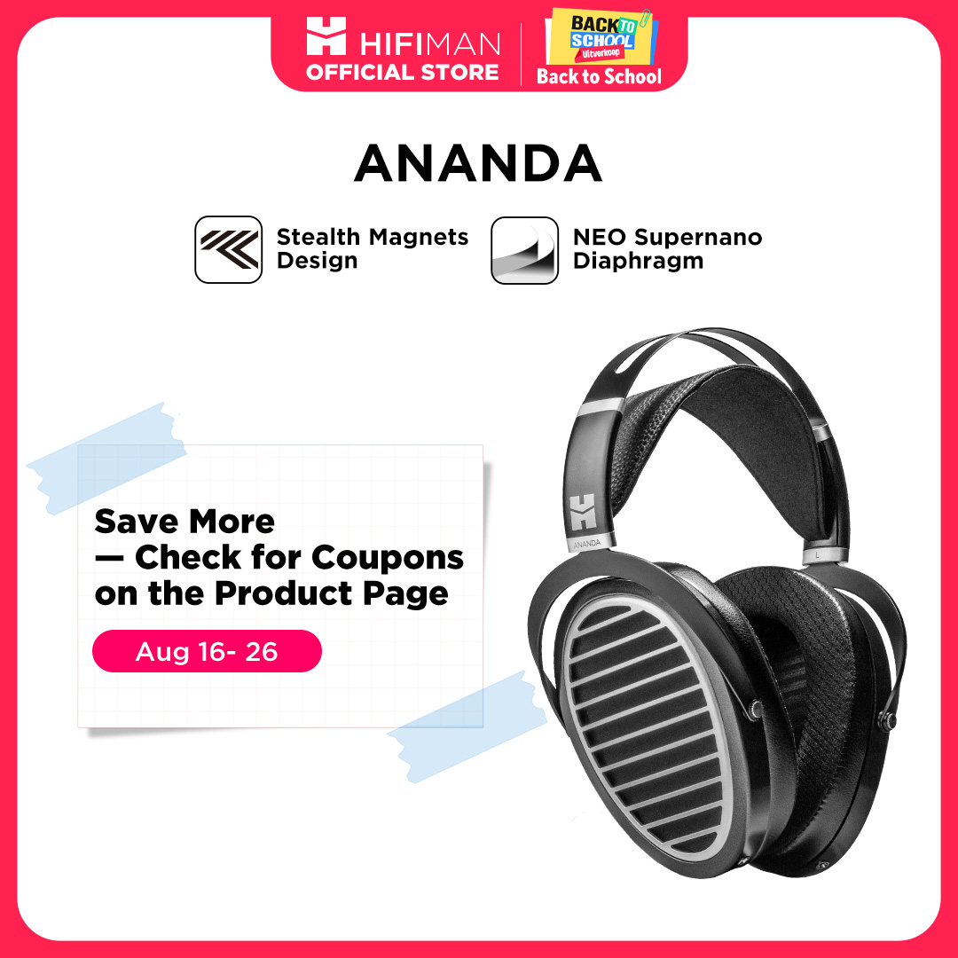 Gerenoveerd: HIFIMAN Ananda St - Audiophile Headphone Wired recensie en prijs