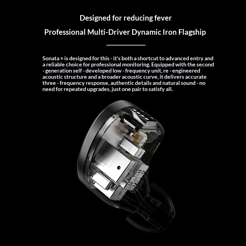 KZ Sonata X In-Ear Monitor Oor - Audiophile Headphone Wired recensie en prijs