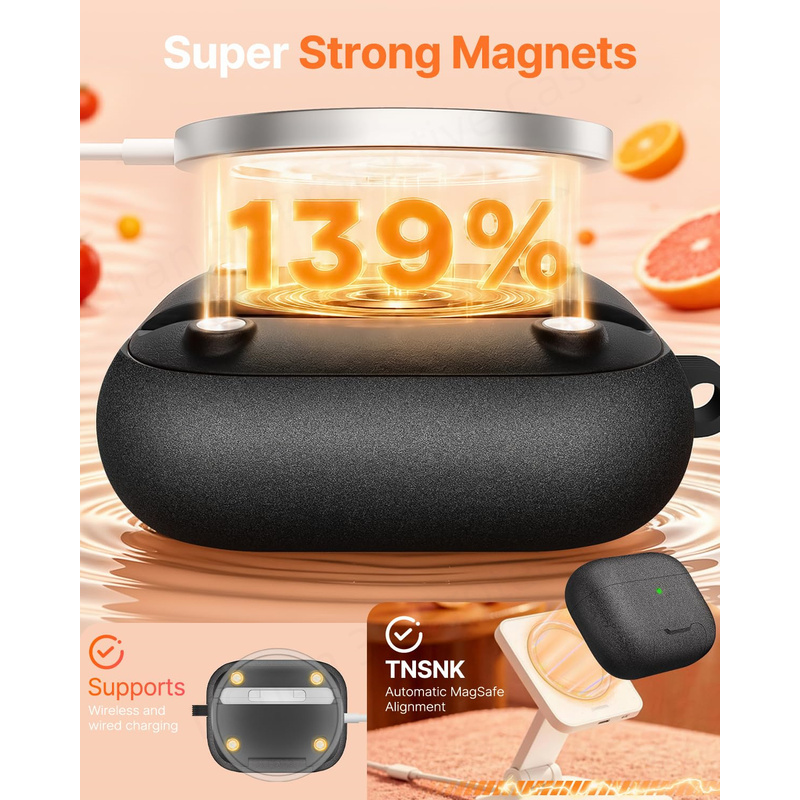    2026 Voor AirPod Pro 3 Mag - Headphone Case Hard recensie en prijs