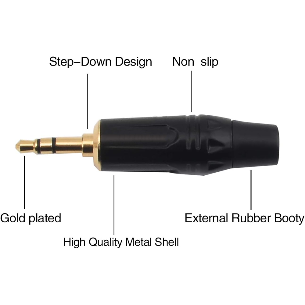 Dual XLR naar 3,5 mm stereo mi - Audio Splitter Y recensie en prijs