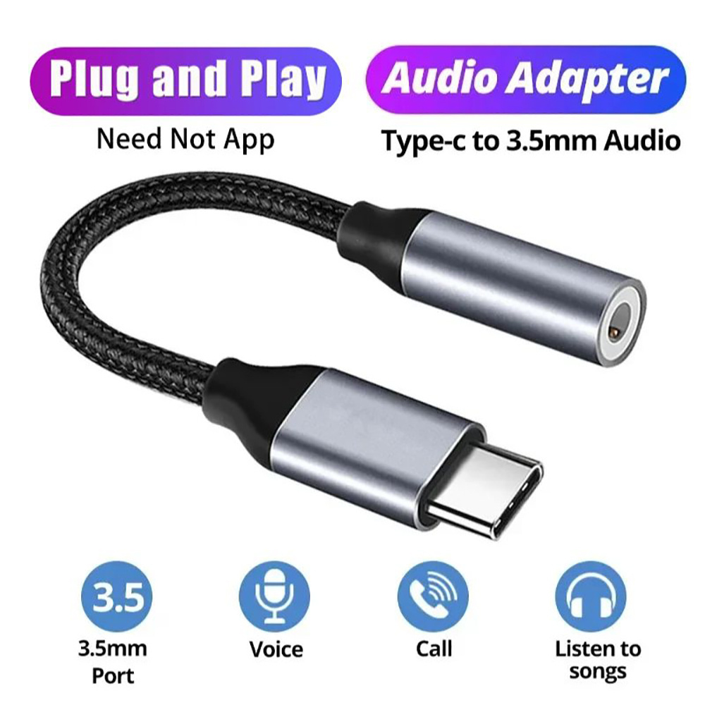 USB Type-C naar 3.5mm audio-ad - Audiophile Headphone Wired recensie en prijs