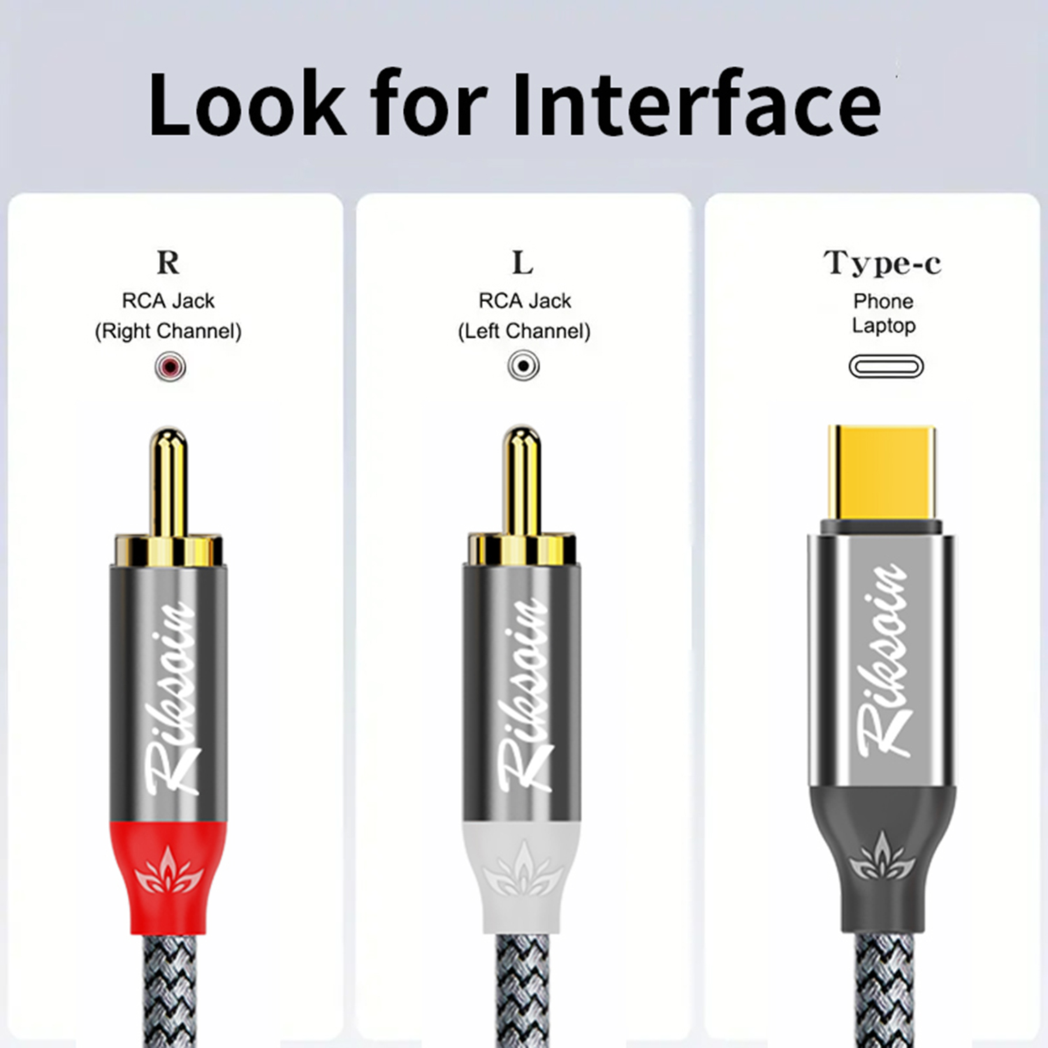 USB-C naar 2RCA stereo kabel Y - Audio Splitter Y recensie en prijs