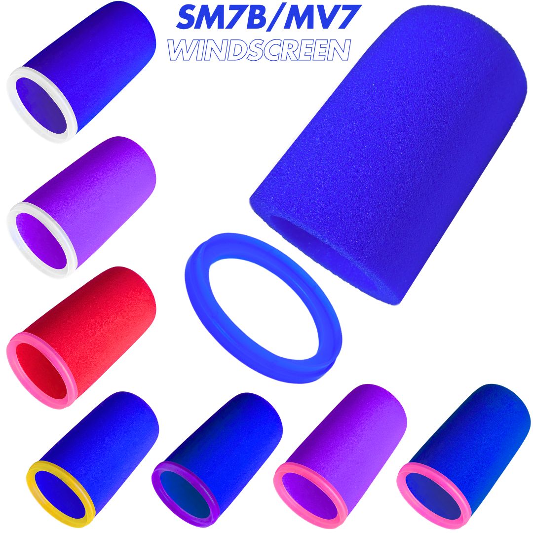 SM7dB voorruit schuim met hoge - Shure Mic Mv7 recensie en prijs