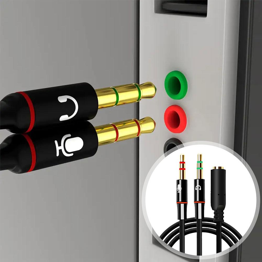 Hoofdtelefoon Microfoon Audio  - Audio Splitter Y recensie en prijs